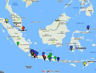 Lokasi Kampus & Peta (Google Map) Program Perkuliahan Pagi Pts Ptn